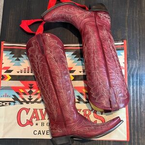 Red Western Cowboy Boots